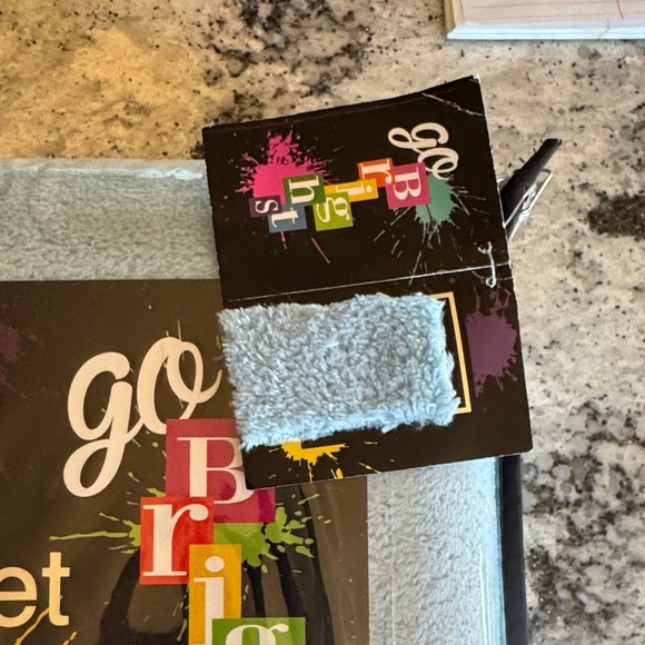 Ultra Plush Blanket - Sky Blue - Picture 7 of 7